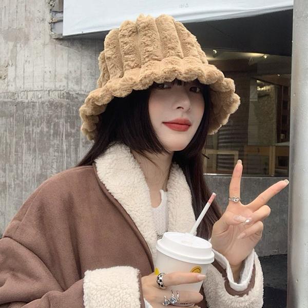 Plys Bucket Hat Fisherman Cap KAFFE Coffee