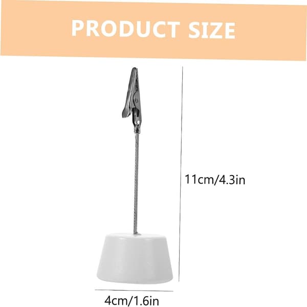 Kortnoteholder Plasser Kortklemmer Stativ