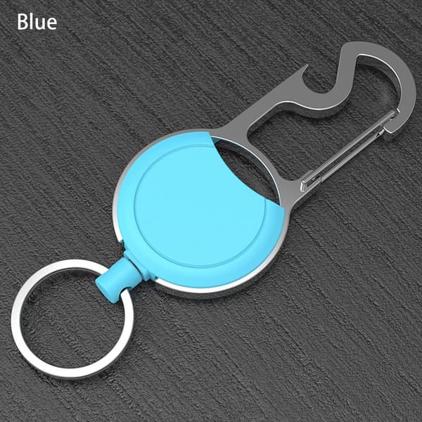 Teleskooppinen murtoketjun avaimenperä SININEN Blue
