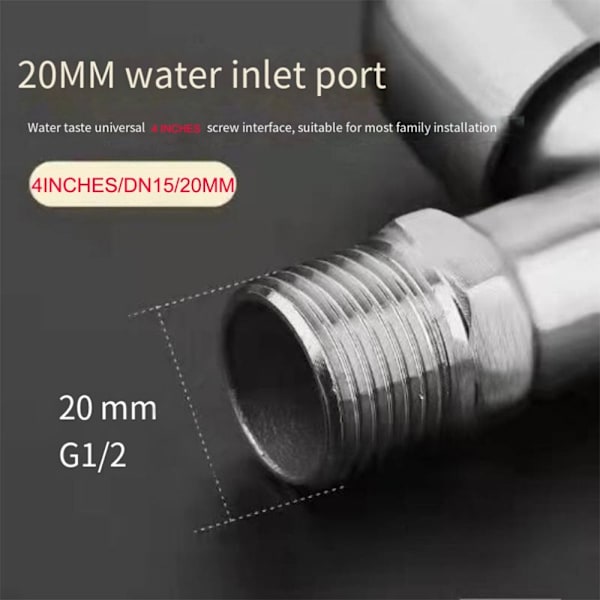 Dobbel vannuttak kran Mopp bassengkran B B B