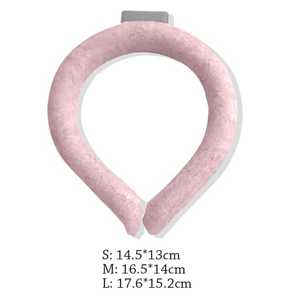 Cooling Neck Wraps Ring Cool Neck Bånd PINK S Pink S
