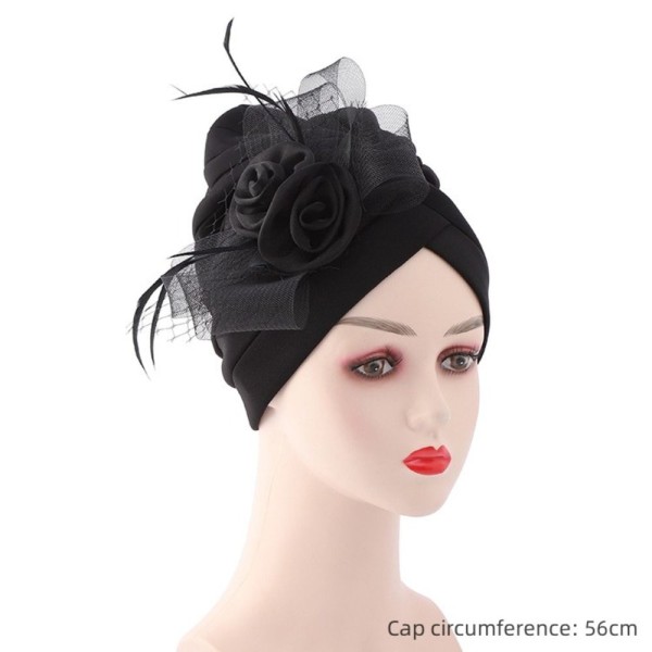 Turban Luer Dame Hijab GRØNN green
