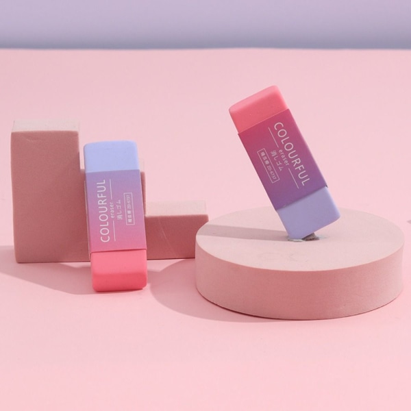 Dual Color Erasers Paperikumien korjaustyökalu Random Color
