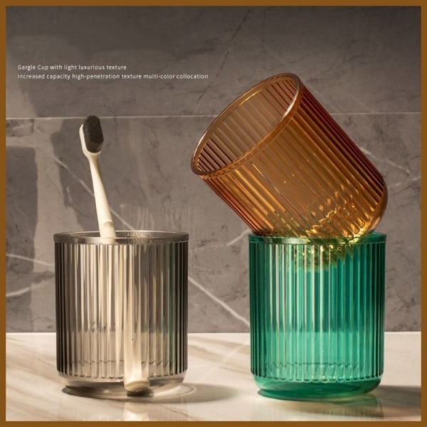 Hammasharjakuppi Gargle Cup GREEN 2KPL JA PERUS 2KPL JA PERUS green 2pcs and base-2pcs and base