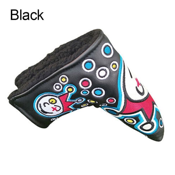 Golf Putter Head Cover Golf Club Covers SVART Black