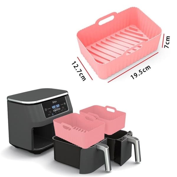 Til NINJA Airfryer Silikone Gryde SORT