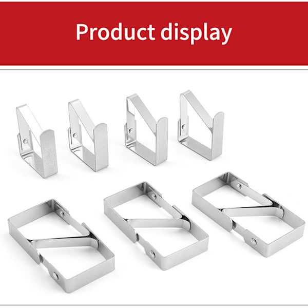 10 kpl Clip Pöytäliina Clip Pöytähame Clip 10Pcs