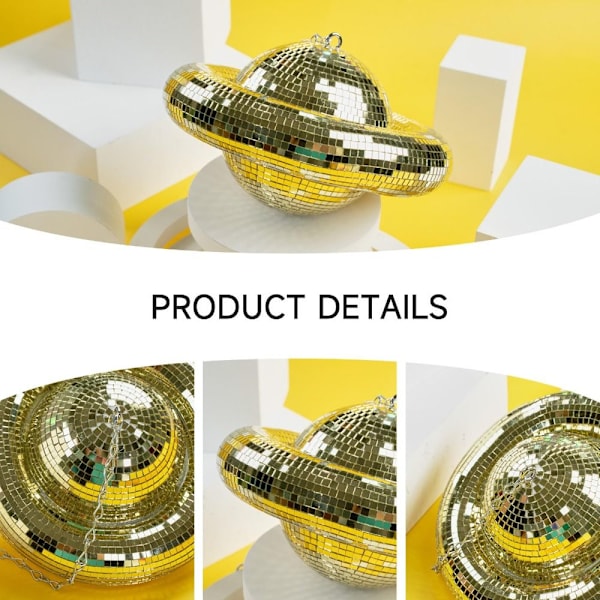 Planet Disco Ball Disco Ball Decorations Riippuva Disco Decor gold