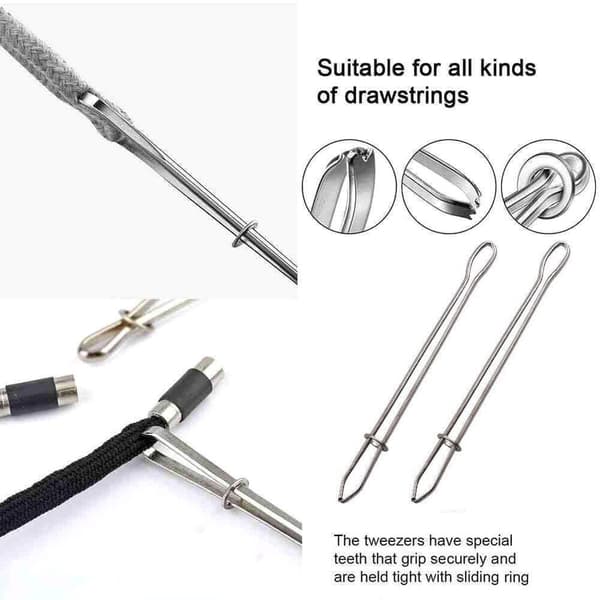 20 stk Easy Threaders Iført Threaders Guide Elastisk Reb 20Pcs
