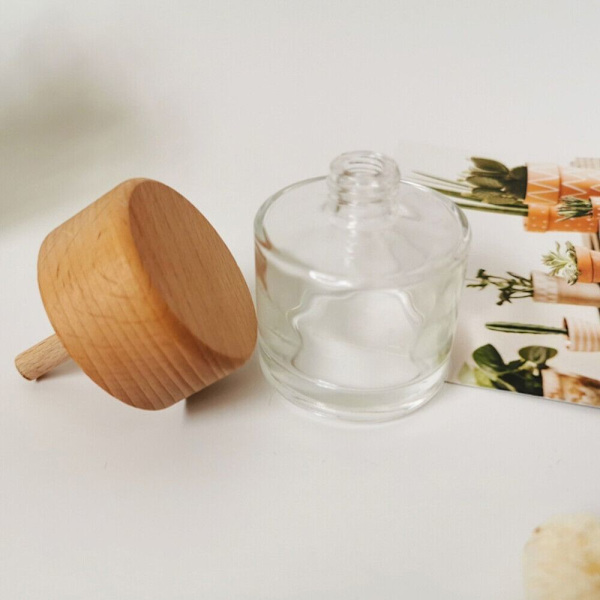 2 Stk Tom Glas Diffuser Flaske Diffuser Flasker Vase Aroma
