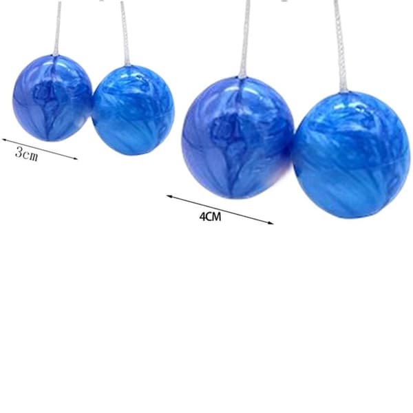 2/4 stk Clack Ball Click Clackers Leke 4CM(2stk) 4CM(2stk) 4CM(2PCS)