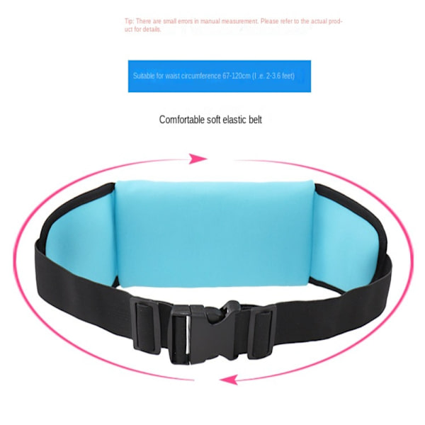 Bum Bag Sport Midjevesker SKY BLUE Sky Blue