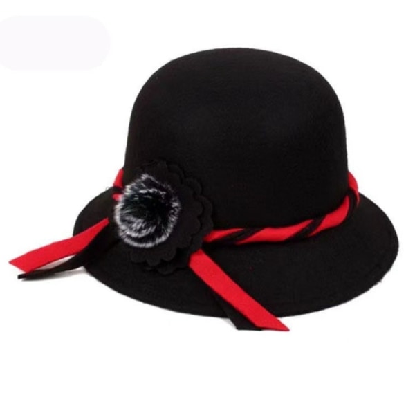 Fedoras Cap Dome -hattu PUNAINEN red