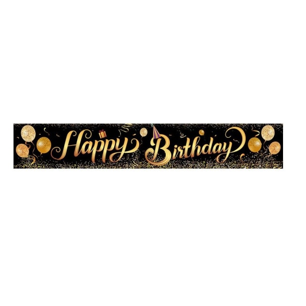 Grattis på födelsedagen Banner Bakgrund Flaggor Party Dekoration