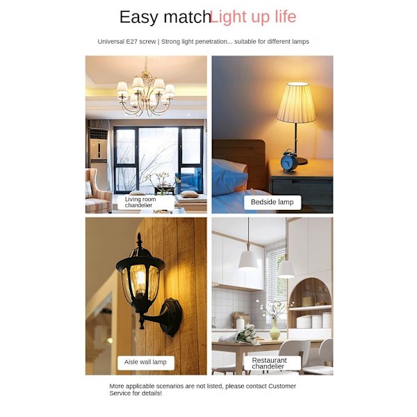 LED No Flicker WHITE LIGHT40W 40W White Light40W