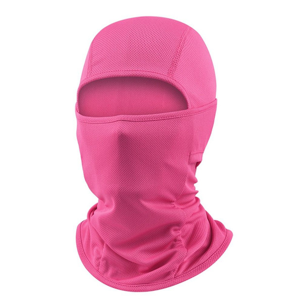 Full Face Cap Pyöräily Balaclava ROSE RED rose red