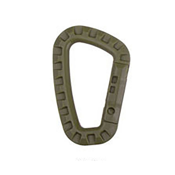 Karabiinin vaelluskoukku ARMY GREEN ARMY GREEN