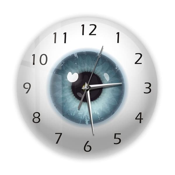 Eye Pupil Silent Seinäkello Uutuus