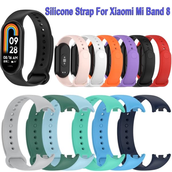 Stropp Silikon Armbånd LYS BLÅ light blue