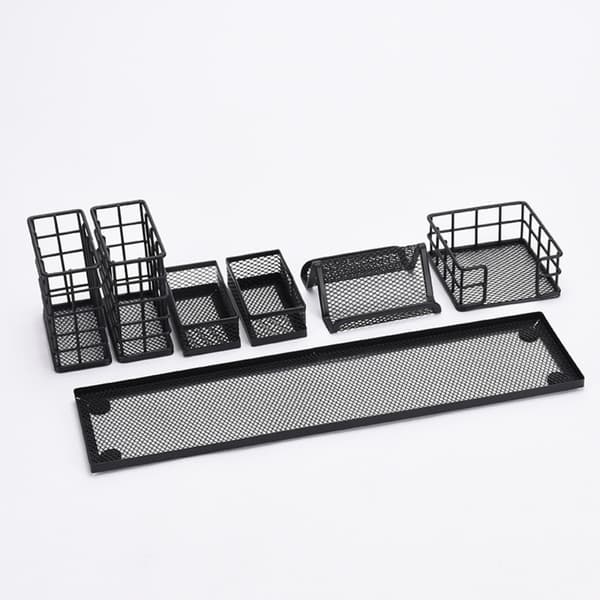 7 st brevpapper förvaringslåda multifunktion case pennhållare 7pcs
