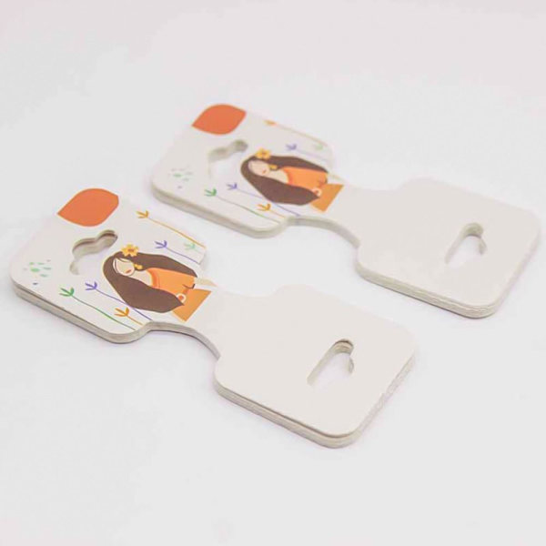 100 stk/parti Smykker Display Card Halskæde Hårløkke armbånd 100pcs 01