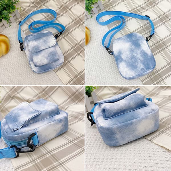 Små axelväskor Messenger Bag GRÖN green