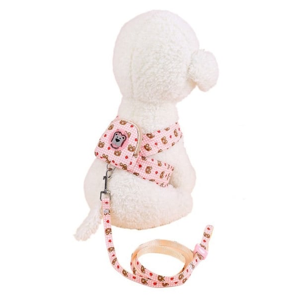 Husdjurssele Hundbröstband ROSA M pink M