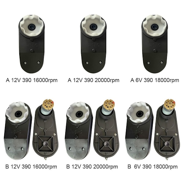 Sähkövaihteiston vaihtomoottori A 12V 390 20000 RPM A 12V 390 A 12V 390 20000rpm