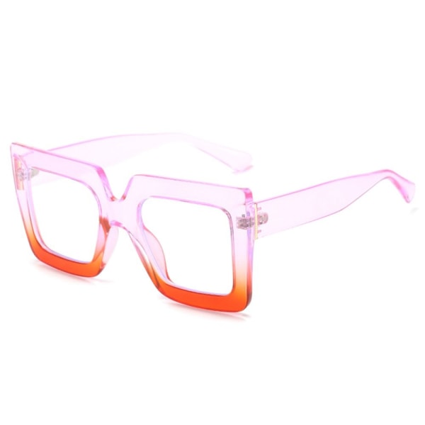 Anti-Blue Light Briller Dame Optisk Brilleinnfatning ROSA Pink Orange
