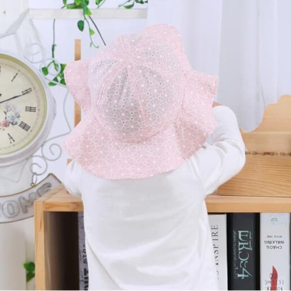Sun Hat Bucket Cap VALKOINEN white