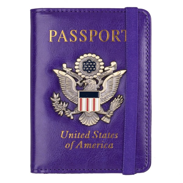 Passipidikkeen korttipaikka yhdistelmä VILLA purple