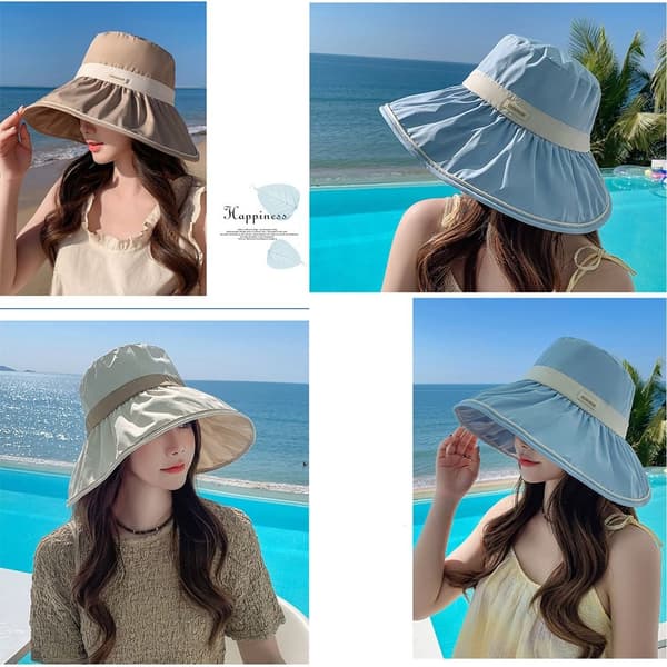Bucket Hat Panama Cap MUSTA Black