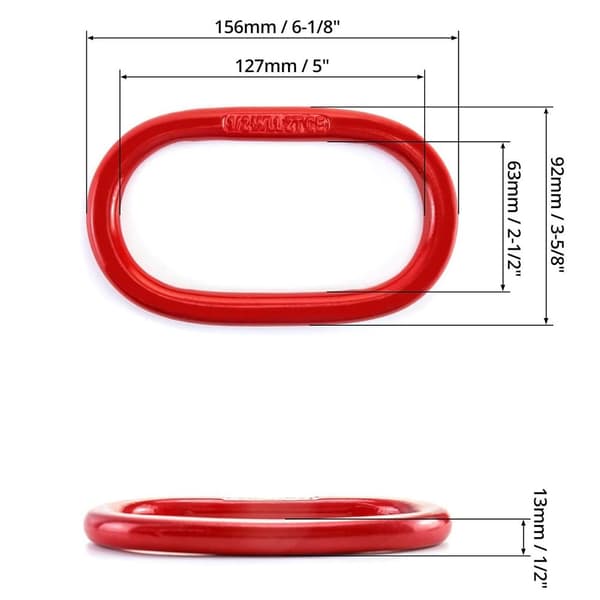 Pitkäaikainen Master Link Chain Sling Ring Hoist Ring