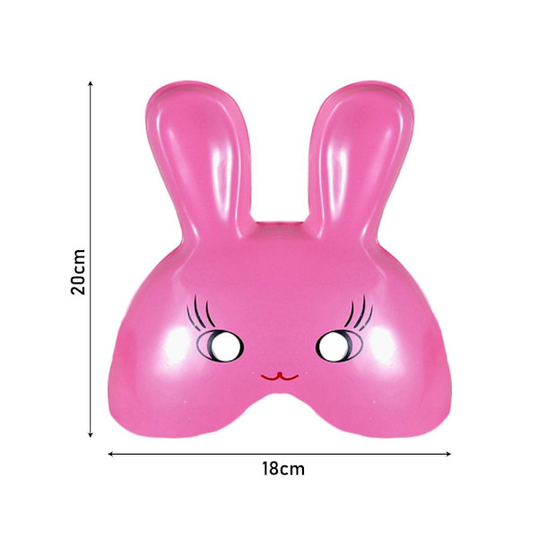 Sparkling Mask Feather Mask ROSA pink