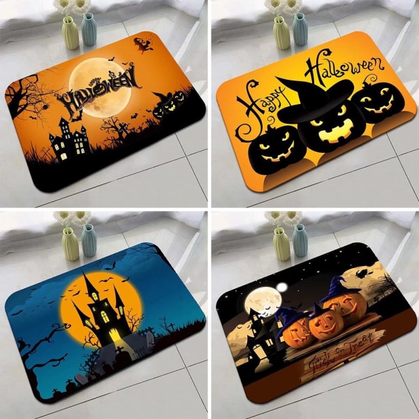 Halloween Dørmåtte Græskar Dørmåtte STYLE 2 STYLE 2 Style 2