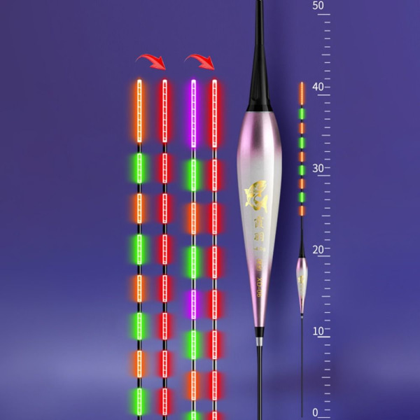 2kpl elektroninen kalastuskelluke Light Float XD06 XD06 XD06