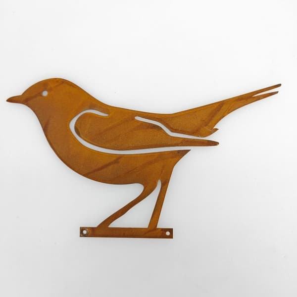 Rustne metallfugler fuglefigur A A A