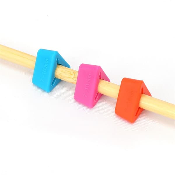 Silikonstickor Cap Nålspets Stopper Tröja Pin