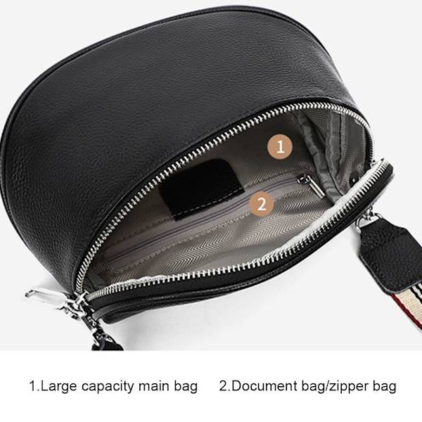 Sadeltaske Crossbody Håndtasker SORT black