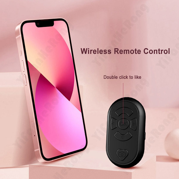 Kaukosäädin Bluetooth-yhteensopiva MUSTA Black