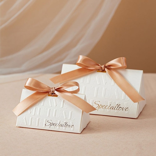 10 stk Candy Box Håndtaske Box WINE RED L Wine Red L