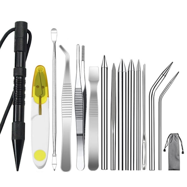 Knotter Tools Set SVART CC BLACK C-C