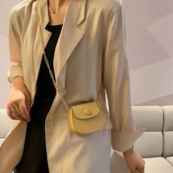Cross Body Bag ketjukukkaro MUSTA Black