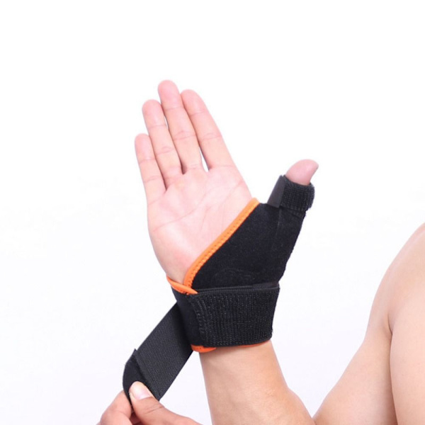 Tumsplint handledsstöd SVART HÖGER HÖGER black Right-Right