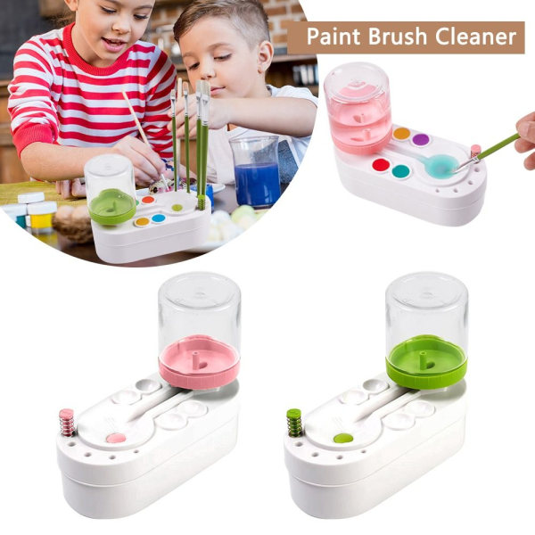 Brush Rinser Paint Brush Cleaner VIHREÄ Green