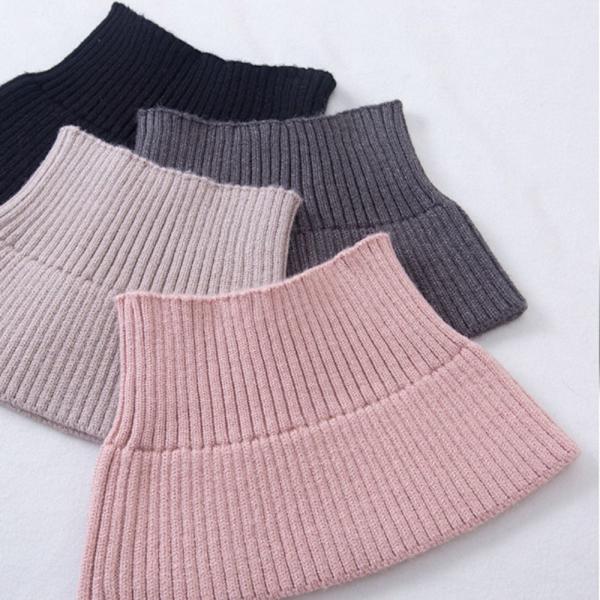 Fake Collar Winter Cashmere DARK GREY dark grey