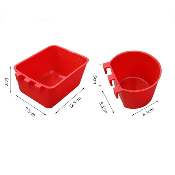 Matarkoppar Fågelmatare 4ST 4ST 4Pcs