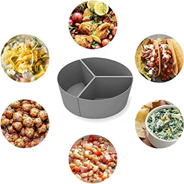 Slow Cooker Liners Slow Cooker Divider Liner GRÅ grey