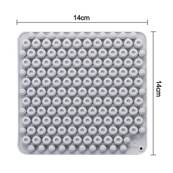 2 Stk Kork Coasters Anti-hot Heat Pad GRÅ grey