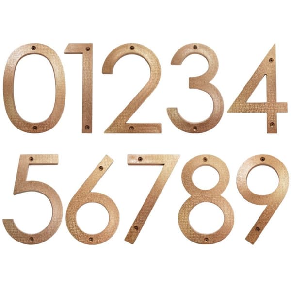 Nummer Dørplade Adressecifre 0-9 2 2 2